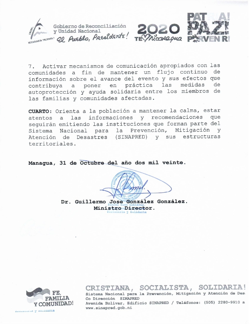 comunicado